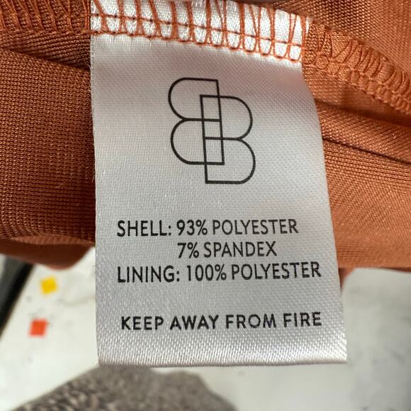 Baltic Born Danielle Embossed Velvet Maxi Dress Women's Size M Rust Lined Wrap - Picture 10 of 10